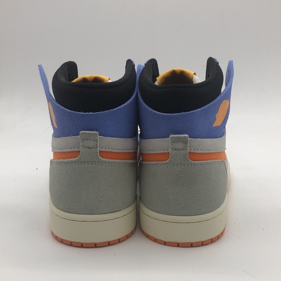 Mens Air Jordan 1 ZM Air Craft Blue/Orange DV1307-184 NWOB - Picture 4 of 5